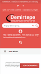 Mobile Screenshot of demirtepetekstil.com